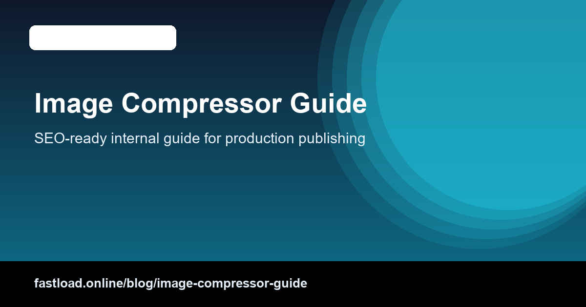 Image compression workflow board
